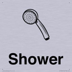 Dementia Shower sign